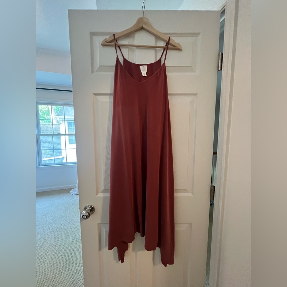 Joie Red MIDI Dress